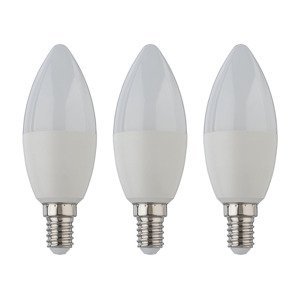 LIVARNO home LED žárovka (E14 / svíčka, 3 kusy)