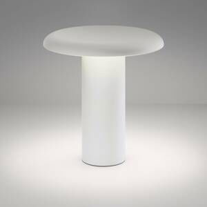 Artemide Artemide Takku LED stolní lampa s baterií, bílá