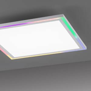 Leuchten Direkt LED stropní světlo Edging, CCT + RGB, 40x40cm