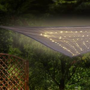 Leuchten Direkt LED solární sluneční plachta Segel