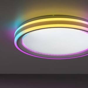 Leuchten Direkt LED stropní světlo Spheric, CCT, RGB, Ø 48cm
