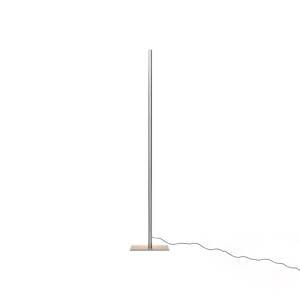 Carpyen LED stojací lampa Lineal, výška 180 cm, nikl matný