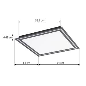 Lucande Lucande Leicy LED stropní světlo RGBW černá 64cm