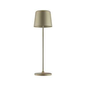 Brilliant Nabíjecí stolní lampa LED Kaami, stmívatelná, zlatá matná