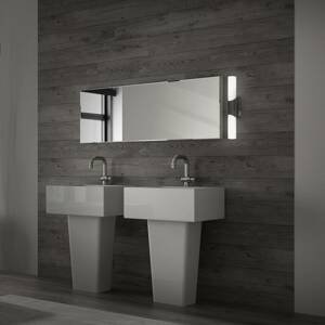 Briloner Osvětlení koupelny a zrcadla Klak Brilo černá 32cm