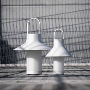 LOOM DESIGN LOOM DESIGN LED dobíjecí stolní lampa Shadow Small, bílá, IP65