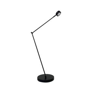 Lindby Stojací lampa Jyla, černá, nastavitelná, GX53, 4000K