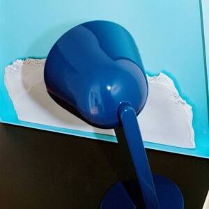 FLOS FLOS Céramique Postranní stolní lampa, modrá