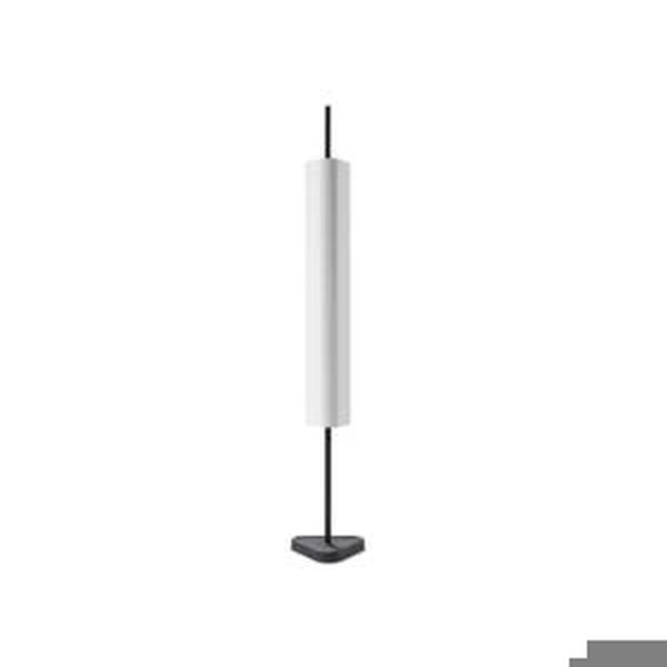 FLOS Stolní lampa FLOS Emi LED, bílá, výška 114 cm, stmívatelná