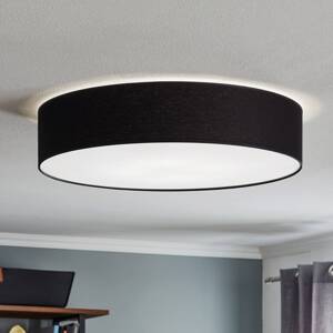 TK Lighting Stropní svítidlo Rondo, tmavě šedé Ø 60 cm