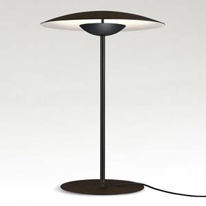 Marset MARSET Ginger S LED stolní lampa Ø32cm wenge/bílá