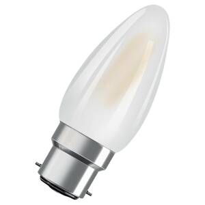 OSRAM LED žárovka-svíčka B22d 5W 2 700 K matná stmívací