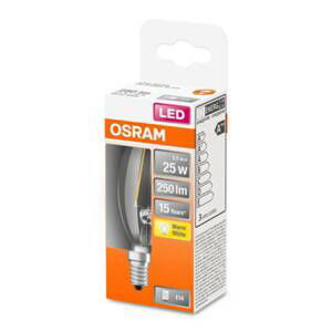 OSRAM OSRAM Classic B LED žárovka E14 2,5W 2 700 K čirá