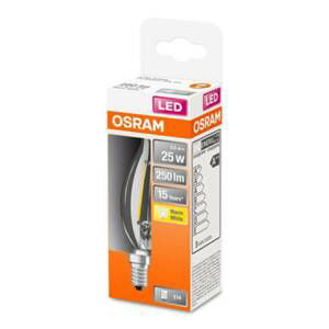 OSRAM OSRAM Classic B LED E14 2,5W 2 700 K náraz větru