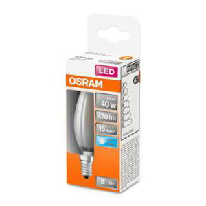 OSRAM OSRAM Classic B LED žárovka E14 4W 6500K matná