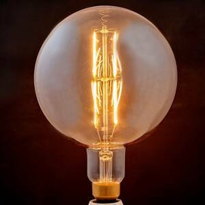 Lindby E27 LED žárovka filament 8W800lm 1800K amber globe