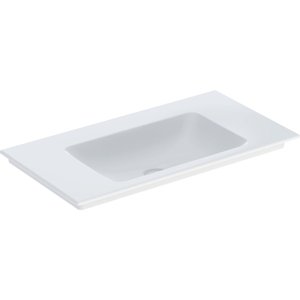 Geberit ONE - Umyvadlo nábytkové 900x480x140 mm, bez přepadu, bez otvoru pro baterii, KeraTect, bílá 505.011.01.3