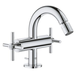 Grohe Atrio - Bidetová baterie s výpustí, velikost M, chrom 24027003