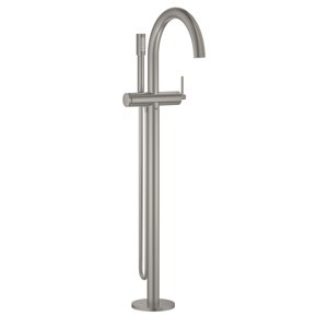 Grohe Atrio - Vanová baterie na podlahu, s otočným výtokem, supersteel 32653DC3