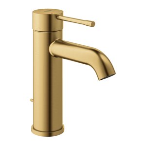 Grohe Essence - Páková umyvadlová baterie s výpustí, kartáčovaný Cool Sunrise 23589GN1