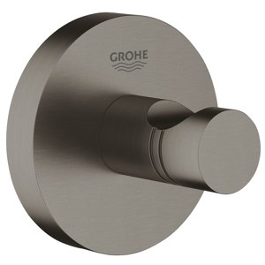 Grohe Essentials - Háček na koupací plášť, kartáčovaný tmavý grafit 40364AL1