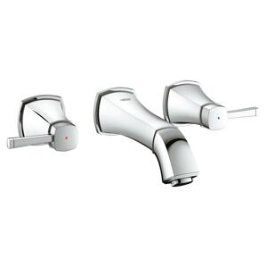 Grohe Grandera - Tříotvorová umyvadlová baterie, chrom 20414000