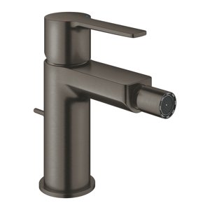 Grohe Lineare - Bidetová baterie s výpustí, kartáčovaný Hard Graphite 33848AL1