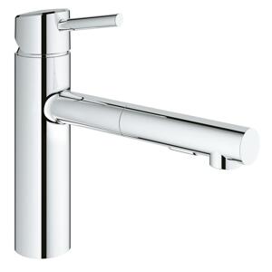 Grohe Concetto - Dřezová baterie s výsuvnou sprškou, chrom 30273001