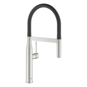 Grohe Essence - Dřezová baterie s flexibilním ramenem s přepínačem, supersteel 30294DC0