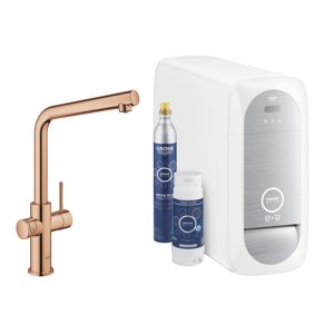 Grohe Blue Home - Dřezová baterie s chladícím zařízením a filtrací, Warm Sunset 31454DA1