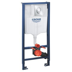 Grohe Rapid SL - Předstěnová instalace s nádržkou pro závěsné WC, tlačítko Skate Air S, chrom 39503000