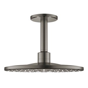 Grohe Rainshower SmartActive - Hlavová sprcha 310, sprchové rameno 142 mm, 2 proudy, kartáčovaný Hard Graphite 26477AL0