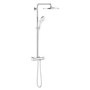 Grohe Rainshower SmartActive - Sprchový set 310 s termostatem, 9,5 l/min, 3 proudy, měsíční bílá 26648LS0