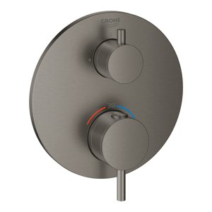 Grohe Atrio - Termostatická sprchová baterie pod omítku, kartáčovaný Hard Graphite 24134AL3