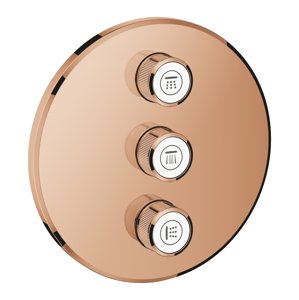 Grohe Grohtherm SmartControl - Třícestný ovladač pod omítku, Warm Sunset 29122DA0