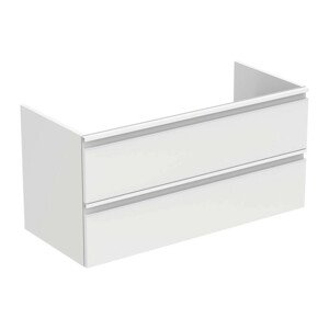 Ideal Standard Tesi - Skříňka pod umyvadlo 100 cm - 2 zásuvky, Matný lak sv. modrý, T0052WI