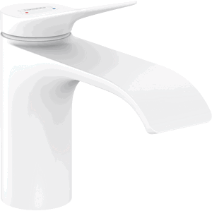 Hansgrohe Vivenis - Umyvadlová baterie 80, EcoSmart, matná bílá 75012700