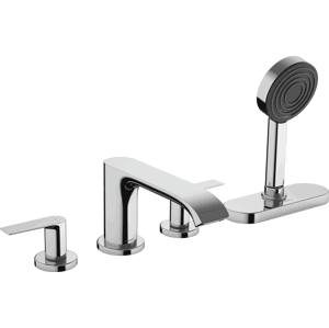 Hansgrohe Vivenis - Baterie na okraj vany, 4-otvorová instalace, sBox, chrom 75444000