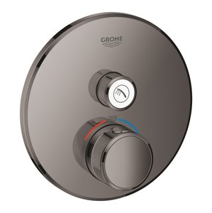 Grohe Grohtherm SmartControl - Termostatická sprchová baterie pod omítku s jedním ventilem, Hard Graphite 29118A00