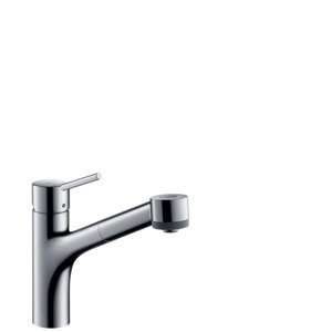 Hansgrohe Talis M52 - Dřezová baterie s výsuvnou sprškou, chrom 32841000