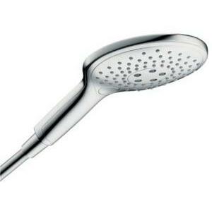 Hansgrohe Raindance Select S - Sprchová hlavice 150, 3 proudy, EcoSmart 9 l/min, bílá/chrom 28588400