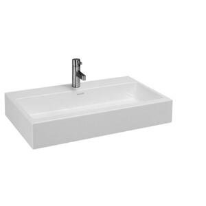 Laufen Living - Umyvadlo na desku, 800x460 mm, s 1 otvorem pro baterii, bílá H8174370001041