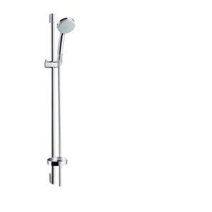 Hansgrohe Croma 100 - Set sprchové hlavice, 4 proudy, tyče 0,90 m a hadice, EcoSmart, chrom 27653000