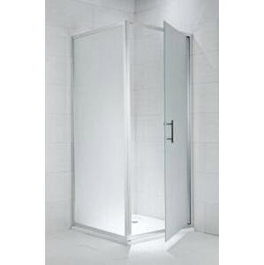 Jika Cubito Pure - Pevná sprchová stěna, 1000x1950 mm, transparentní sklo/chrom H2972430026681