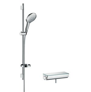 Hansgrohe Raindance Select S - Sprchový set s termostatem, 150 mm, 3 proudy, chrom 27037000