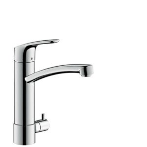 Hansgrohe Focus M41 - Páková dřezová baterie s uzavíracím ventilem, chrom 31803000