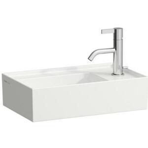 Laufen Kartell - Umyvátko 460x280 mm, s 1 otvorem pro baterii, s LCC, bílá H8153344001111