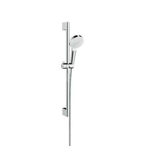 Hansgrohe Crometta - Set sprchové hlavice, tyče a hadice, bílá/chrom 26533400