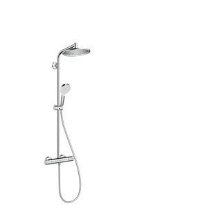 Hansgrohe Crometta - Sprchový set S 240 Showerpipe s termostatem, EcoSmart 9 l/min, chrom 27268000