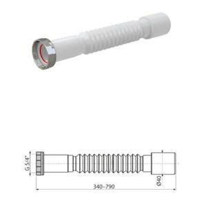 Alcadrain Příslušenství - Flexi připojení 5/4"x40 mm, kov A740